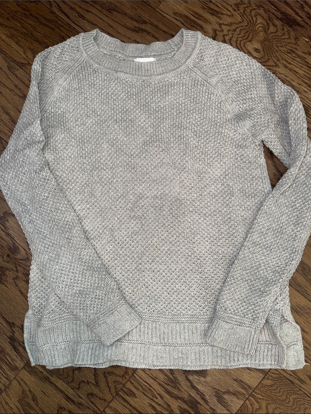 Old Navy Gray Crewneck Knit Sweater size small